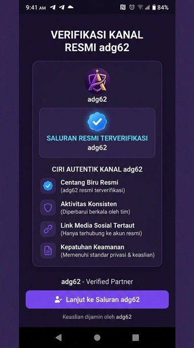 Halaman Resmi adg62 untuk Pengguna Android