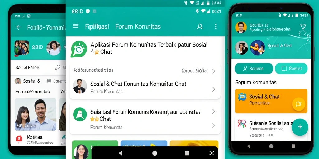 Tampilan antarmuka aplikasi 88ID yang menarik dan mudah dinavigasi.