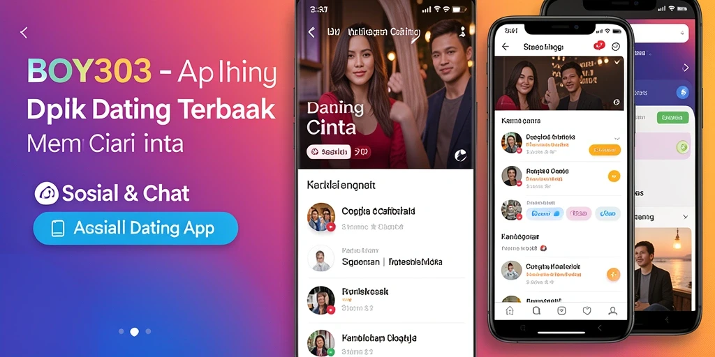 Tampilan antarmuka BOY303 yang menarik dan mudah digunakan.