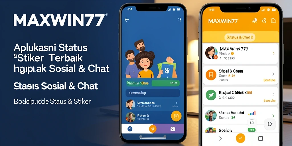 Tampilan antarmuka aplikasi MAXWIN77 yang intuitif dan menarik.